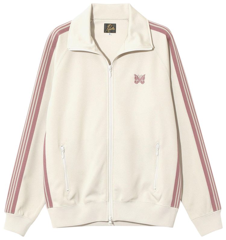 Needles Poly Smooth Track Jacket Ivory
