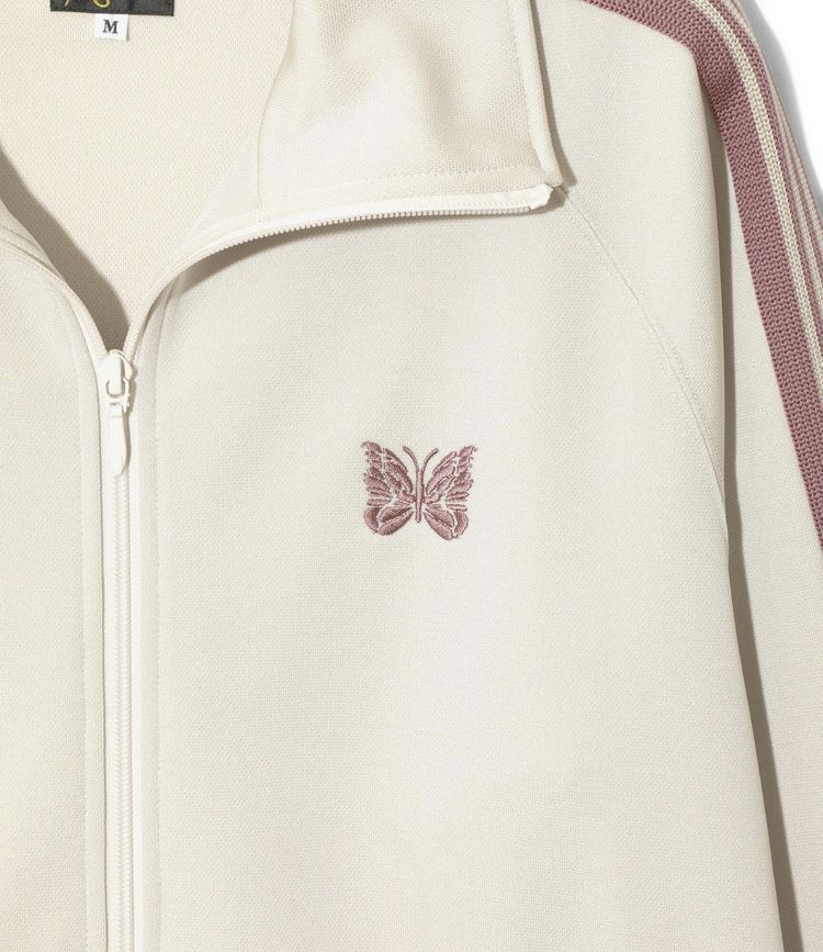 Needles Poly Smooth Track Jacket Ivory