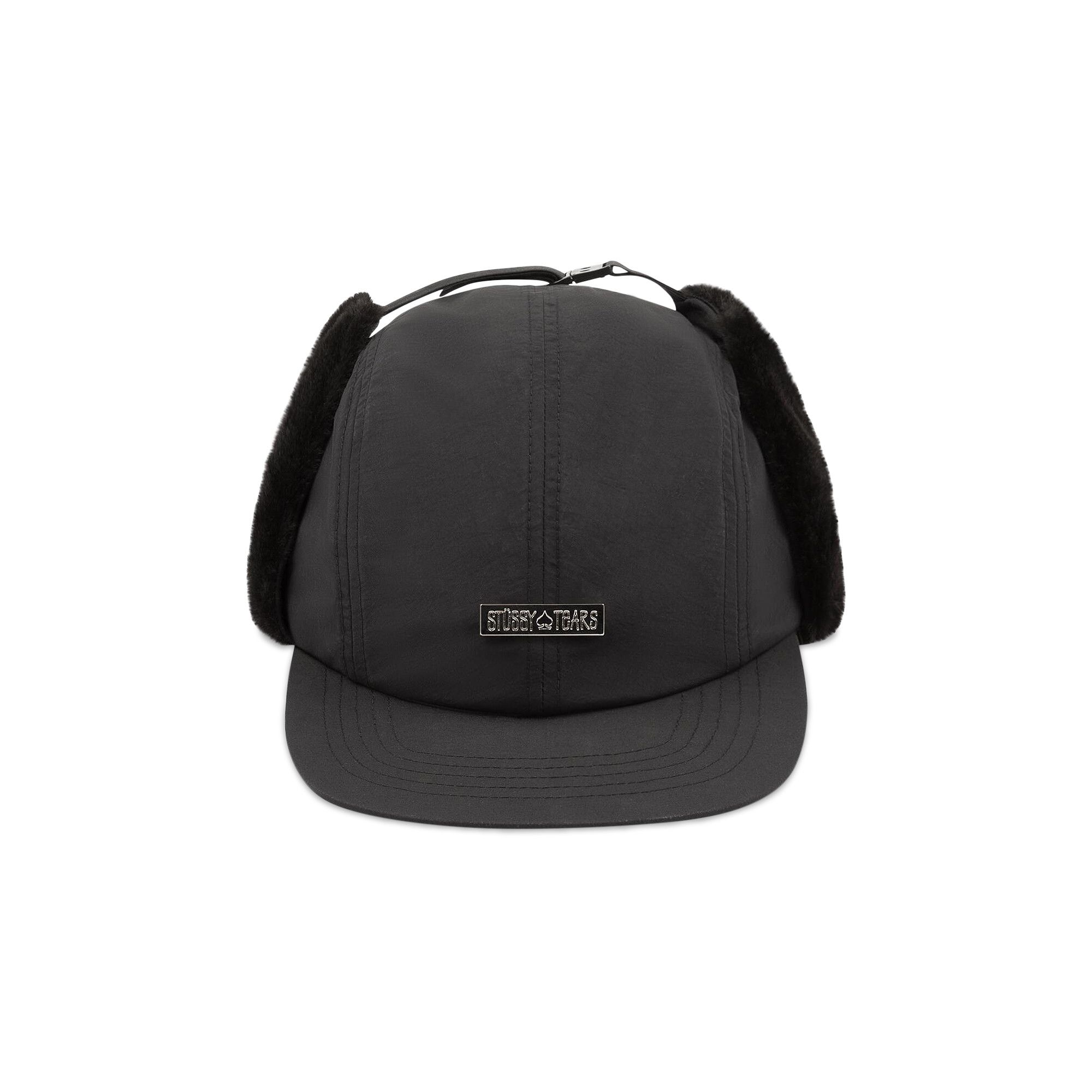 Buy Denim Tears x Stussy Elmer Earflap Cap 'Black' - 195292671233
