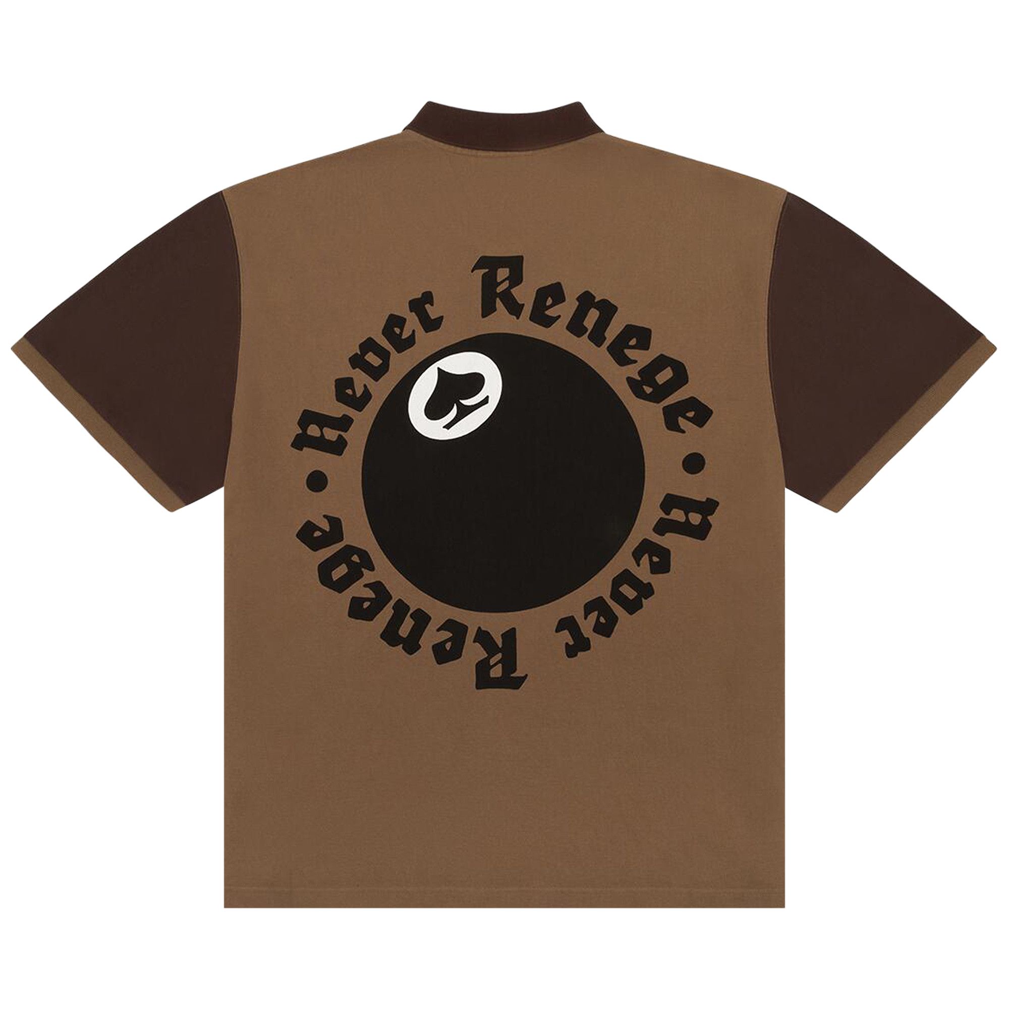 Buy Denim Tears x Stussy Spades Team Polo 'Brown