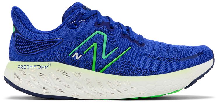 New Balance Fresh Foam X 1080v12 2E Wide Blue Green Apple