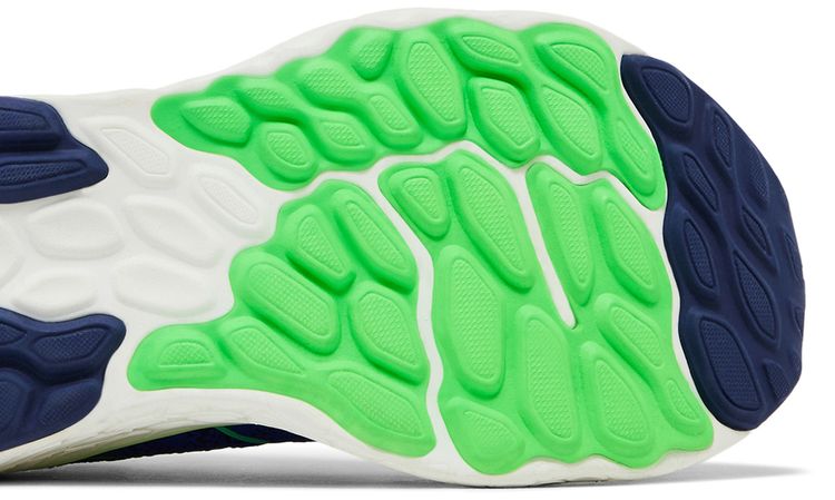 New Balance Fresh Foam X 1080v12 2E Wide Blue Green Apple