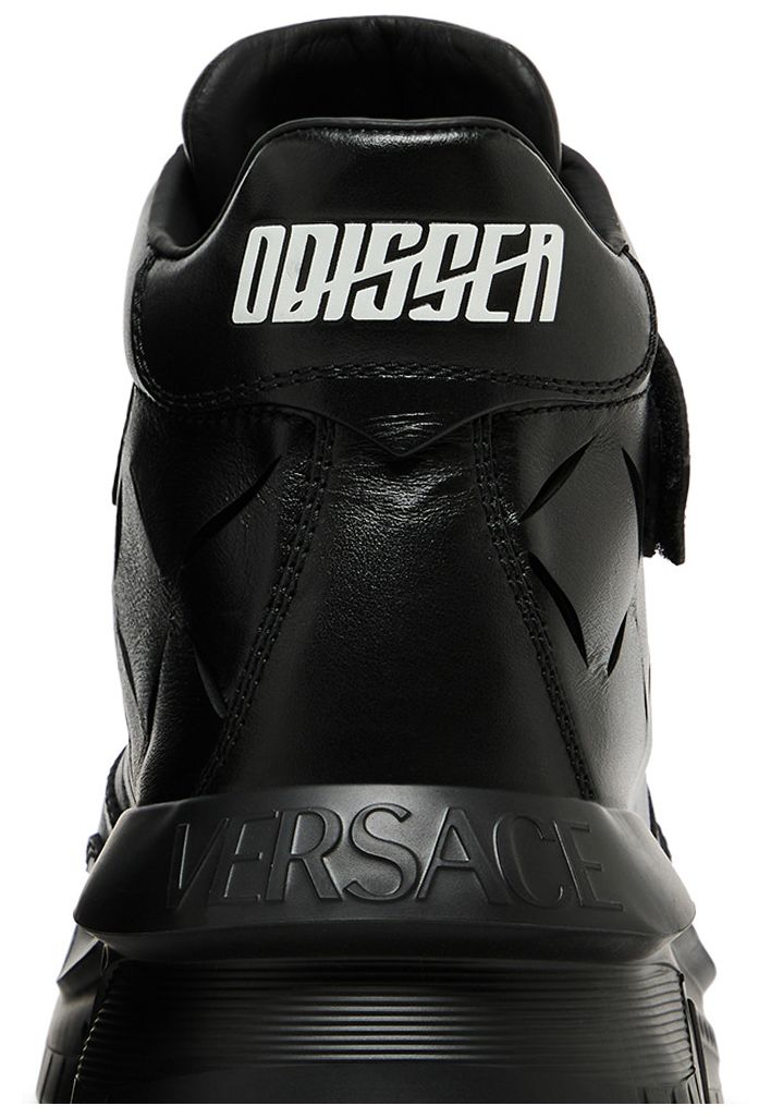 Versace Odissea Sneaker Cut Out   Black