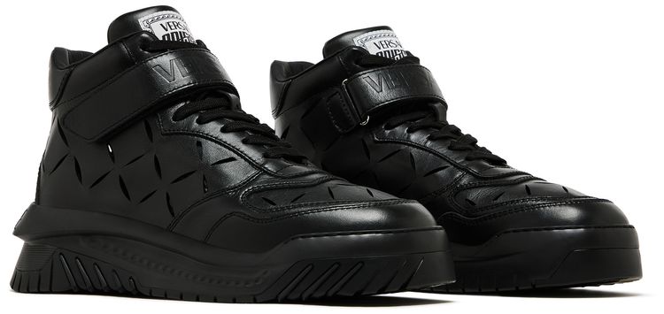 Versace Odissea Sneaker Cut Out   Black