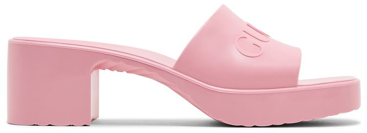 Gucci Wmns 60mm Slide Sandal Wild Rose