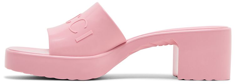 Gucci Wmns 60mm Slide Sandal Wild Rose