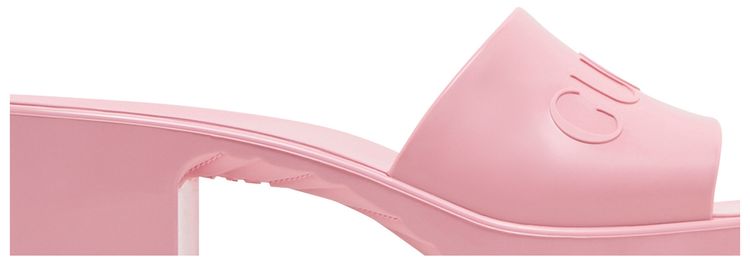 Gucci Wmns 60mm Slide Sandal Wild Rose