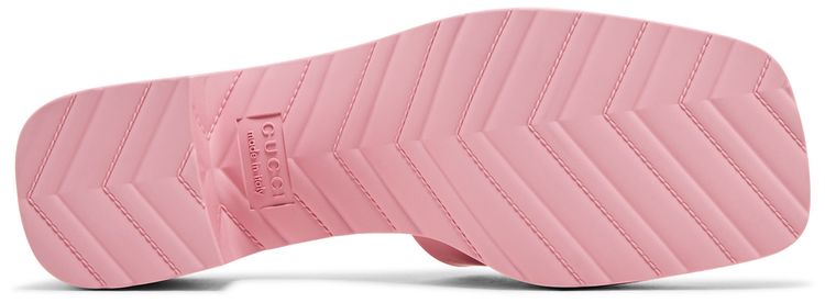 Gucci Wmns 60mm Slide Sandal Wild Rose