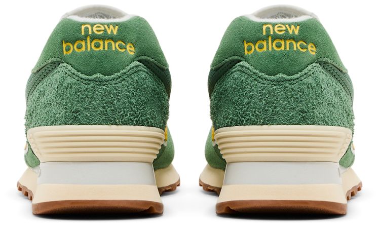 New Balance Wmns 574 Mallard Green Yellow