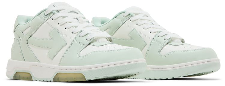 Off White Out of Office Low Mint Green