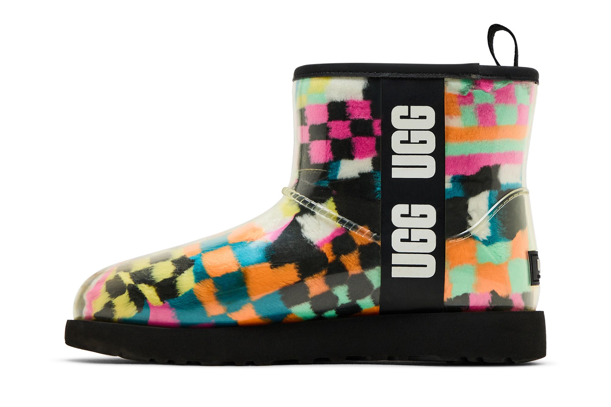 Buy UGG Wmns Classic Clear Mini Boot 'Black Multi-Color