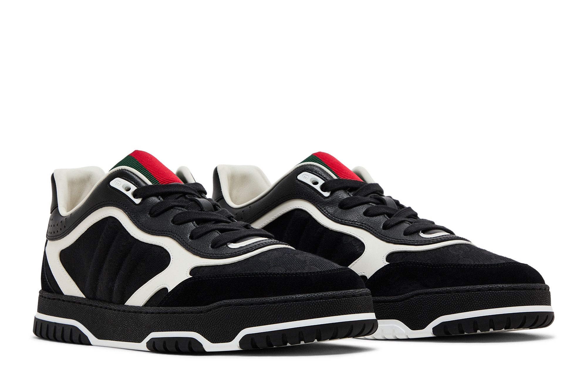 Buy Gucci Re-Web Sneaker 'GG Canvas - Black' - 787476 AADHW