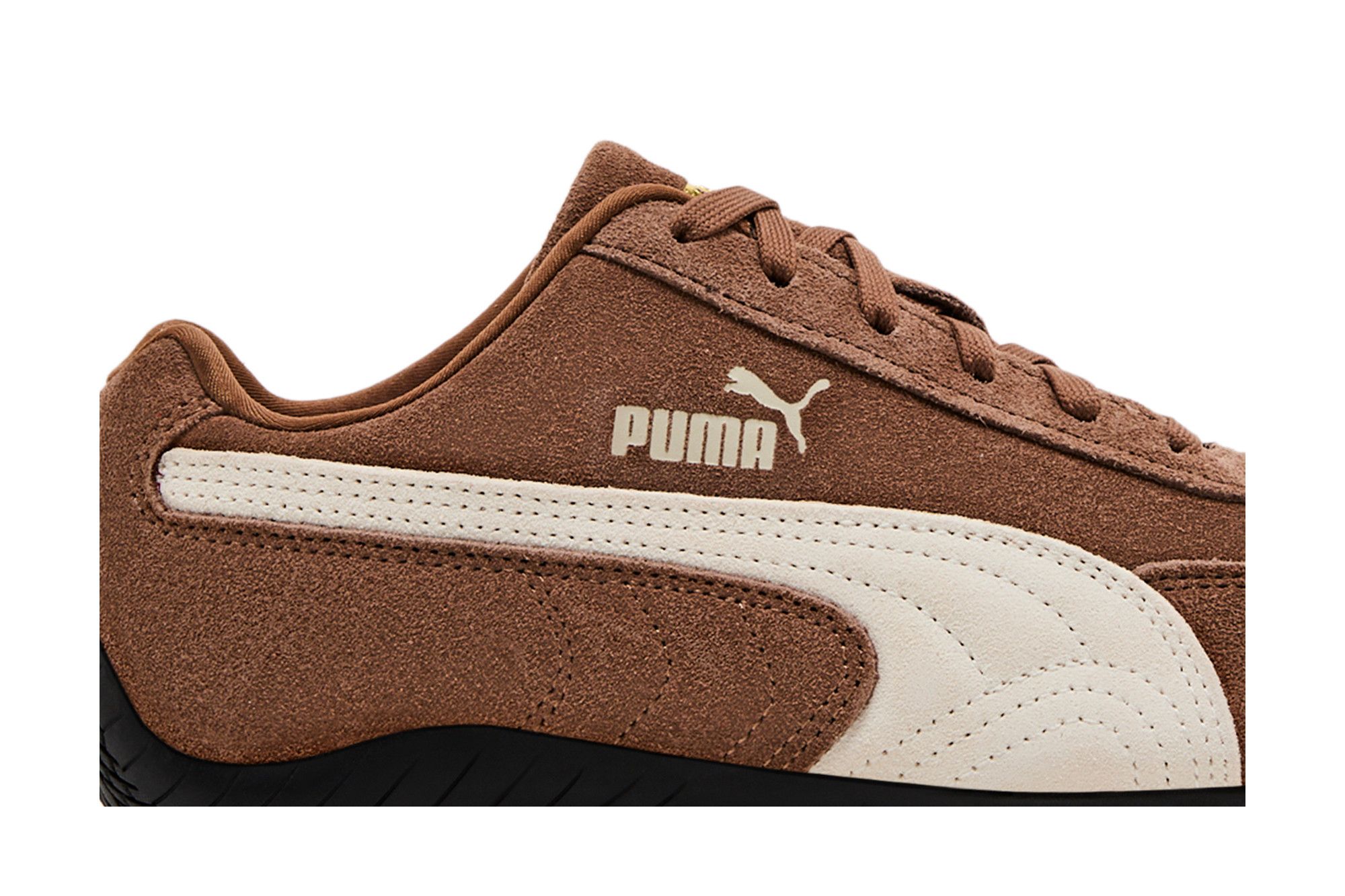 靴 PumaSpeedcatOG HauteCoffee/Frosted Ivory Womens PUMA Speedcat OG Athletic Shoe - Haute Coffee