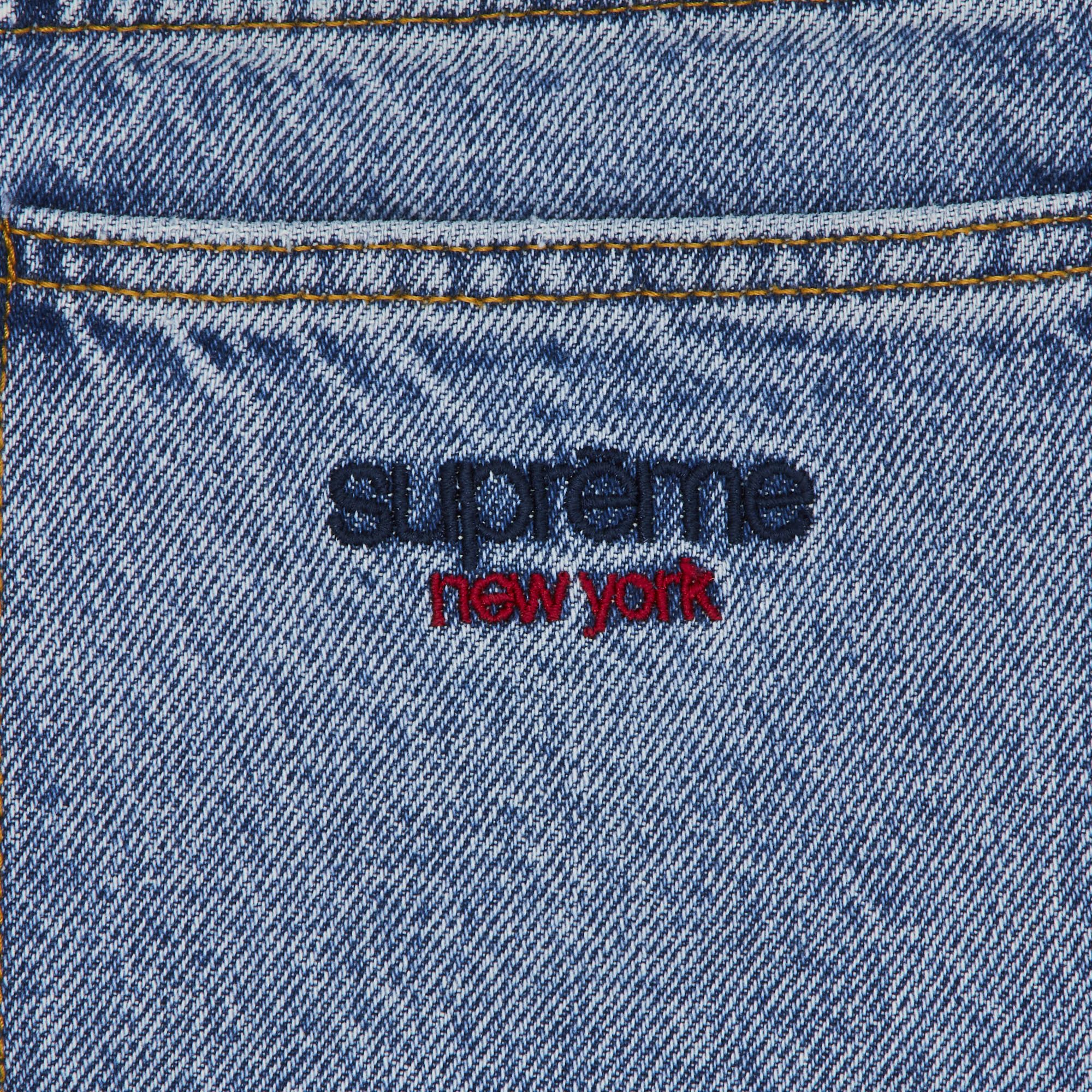 パンツ Supreme Baggy Jean Washed Indigo W36 Supreme Baggy Jean Washed Indigo | Hype Clothinga