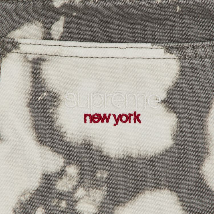 Supreme Baggy Denim Short Bleached