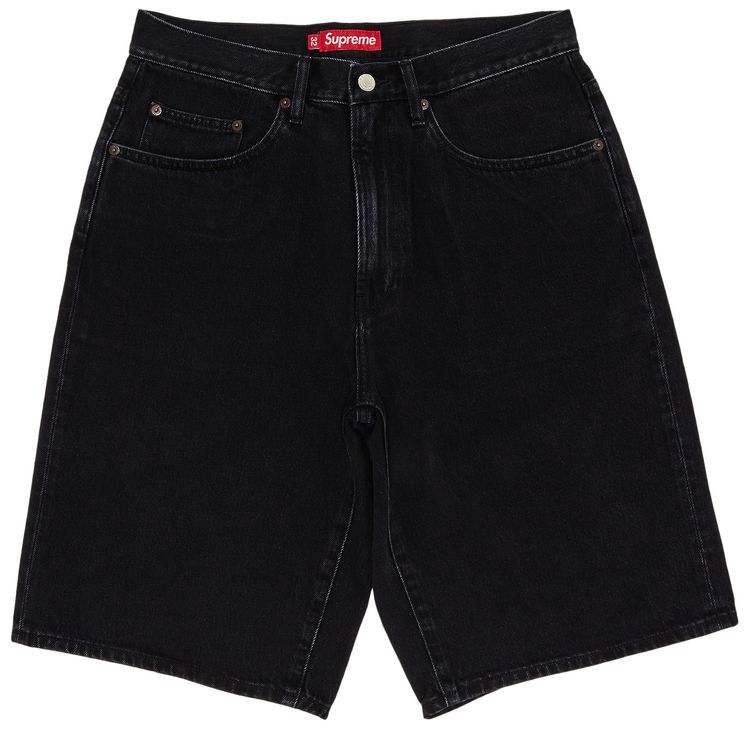 Supreme Baggy Denim Short Black