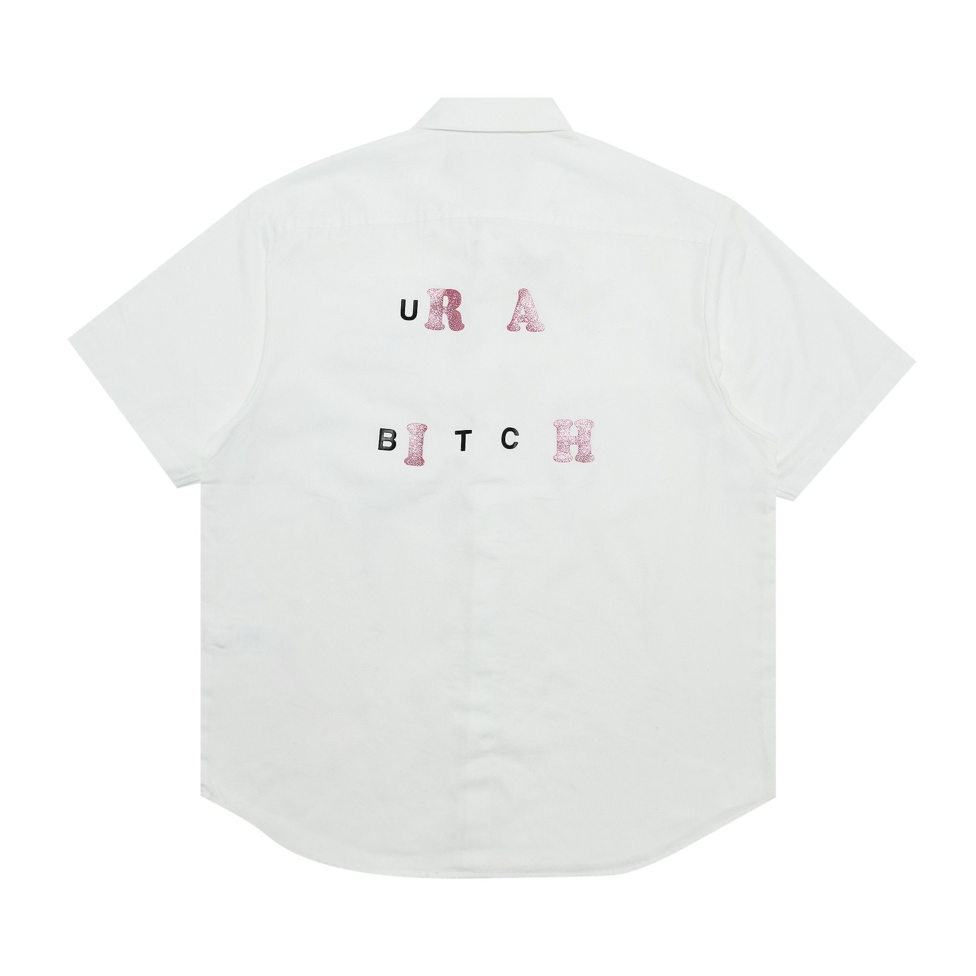 Buy Supreme Bitch Short-Sleeve Work Shirt 'White' - SS25S46 WHITE