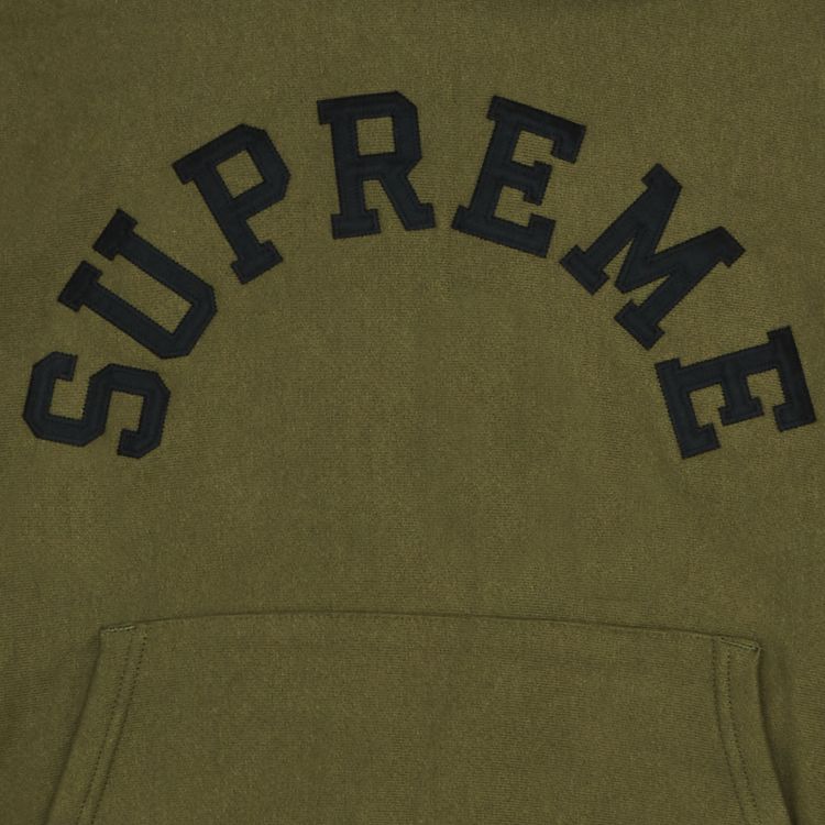 Supreme Champion Hooded Sweatshirt Olive