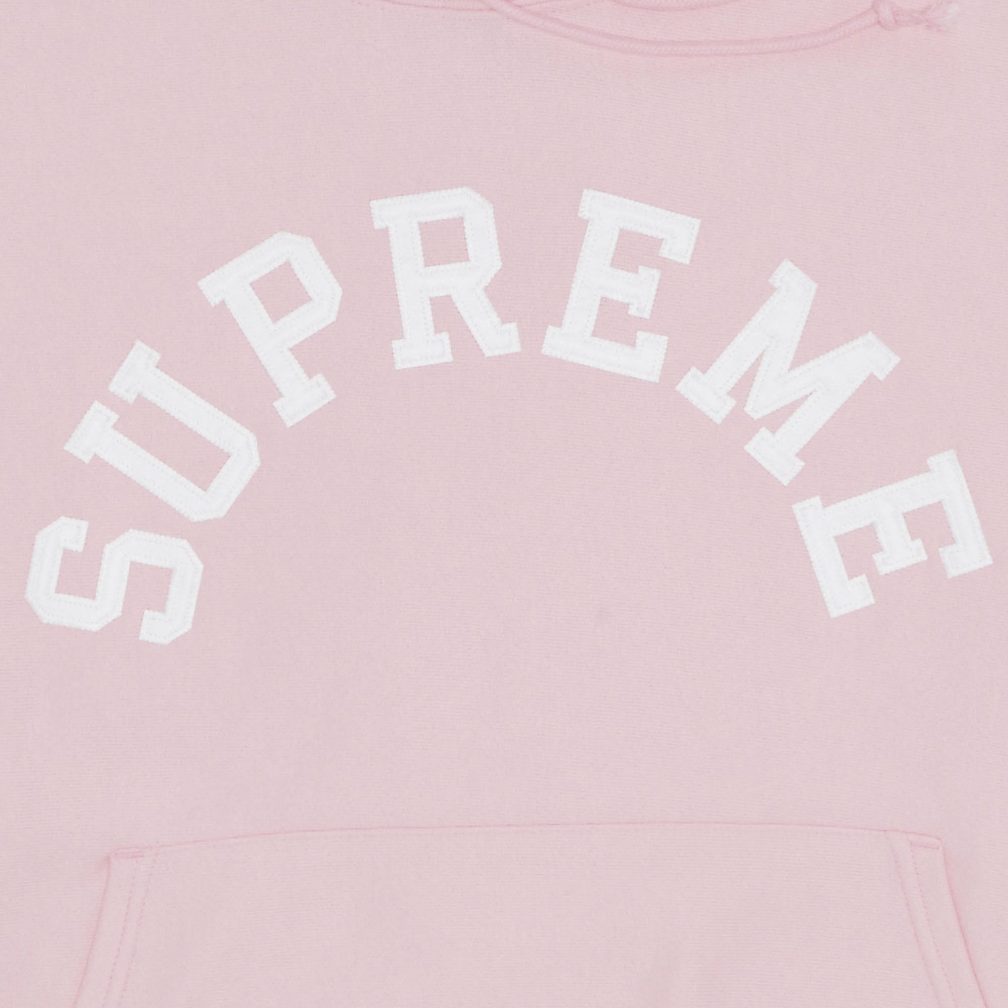Buy Supreme Champion Hooded Sweatshirt 'Pink' - SS25SW57