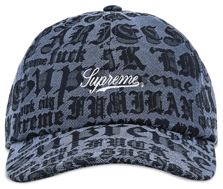 Supreme Cities Jacquard 6 Panel Blue