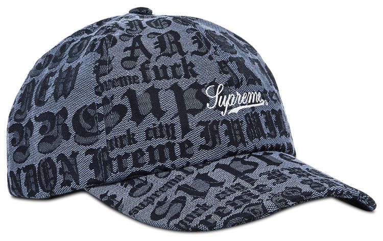 Supreme Cities Jacquard 6 Panel Blue
