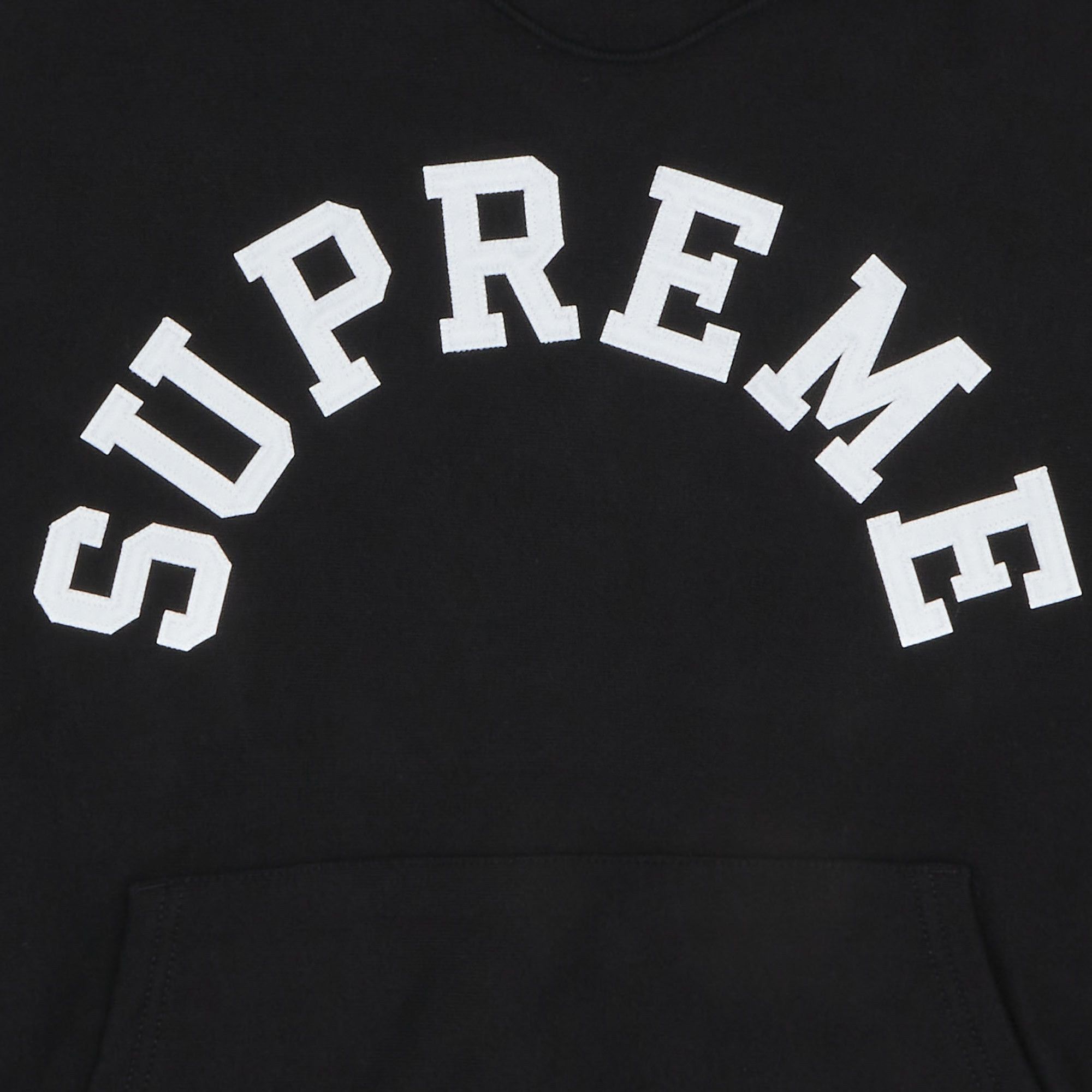 Buy Supreme Champion Hooded Sweatshirt 'Black' - SS25SW57 BLACK | GOAT