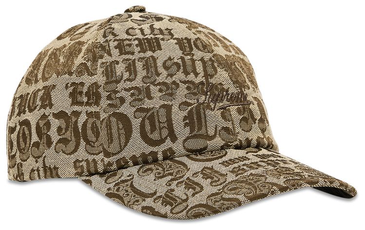 Supreme Cities Jacquard 6 Panel Tan