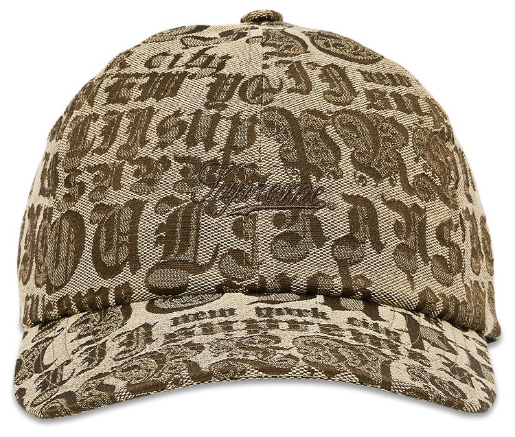 Supreme Cities Jacquard 6 Panel Tan