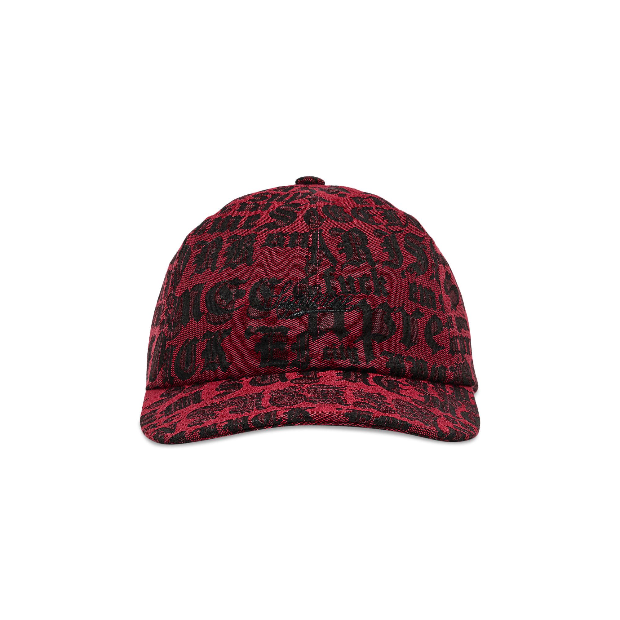 Buy Supreme Cities Jacquard 6-Panel 'Red' - SS25H65 RED | GOAT