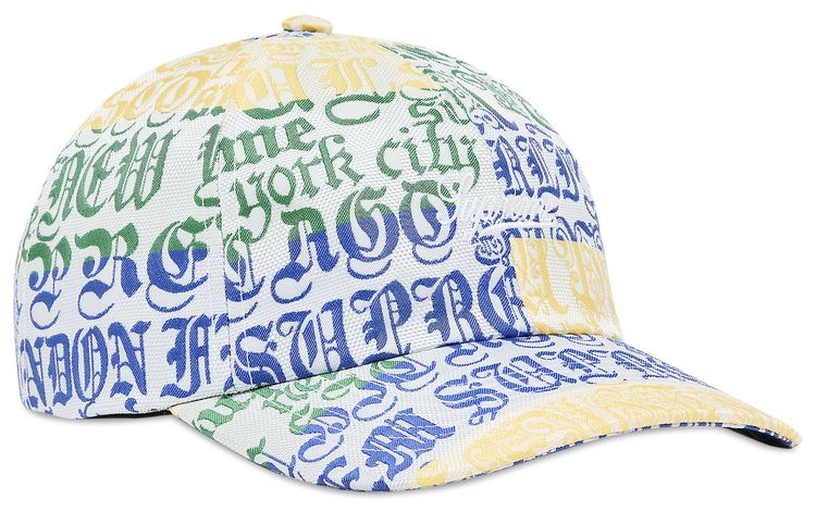 Supreme Cities Jacquard 6 Panel Multicolor