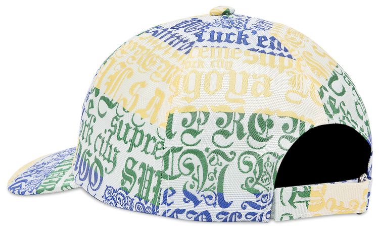 Supreme Cities Jacquard 6 Panel Multicolor