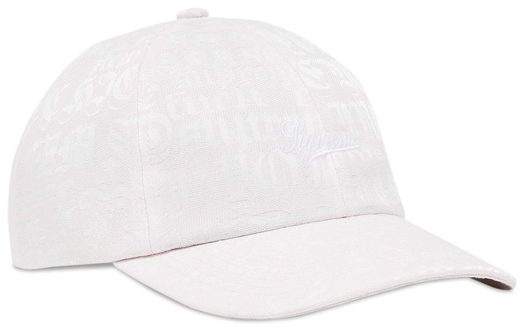 Supreme Cities Jacquard 6 Panel Light Pink