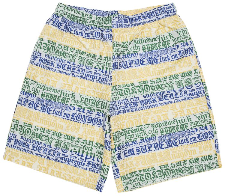 Supreme Cities Jacquard Short Multicolor
