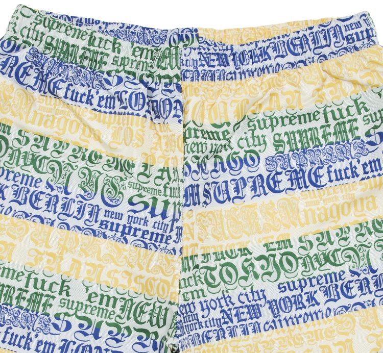 Supreme Cities Jacquard Short Multicolor