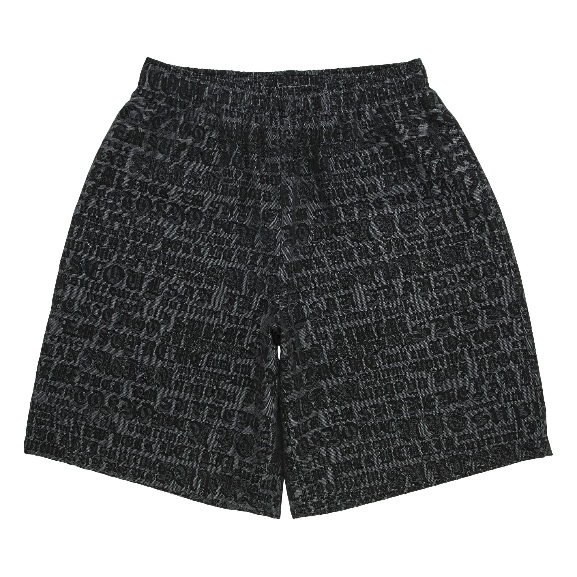 Buy Supreme Cities Jacquard Short 'Black' - SS25SH14 BLACK