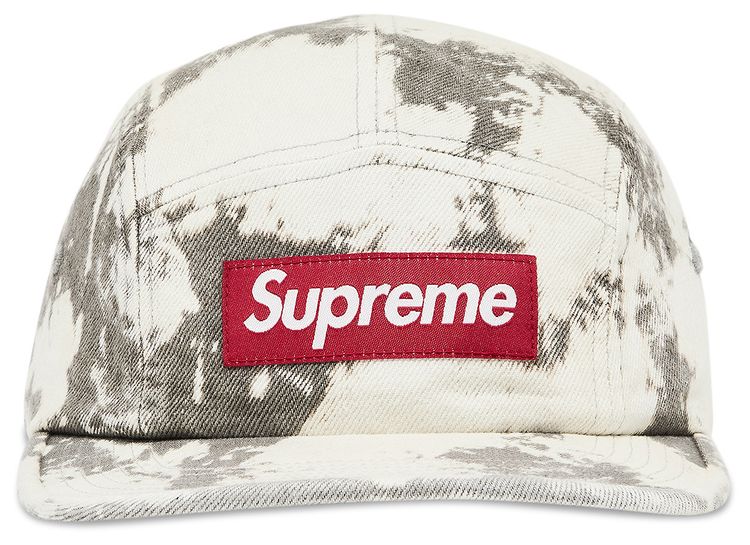 Supreme Denim Camp Cap Bleached