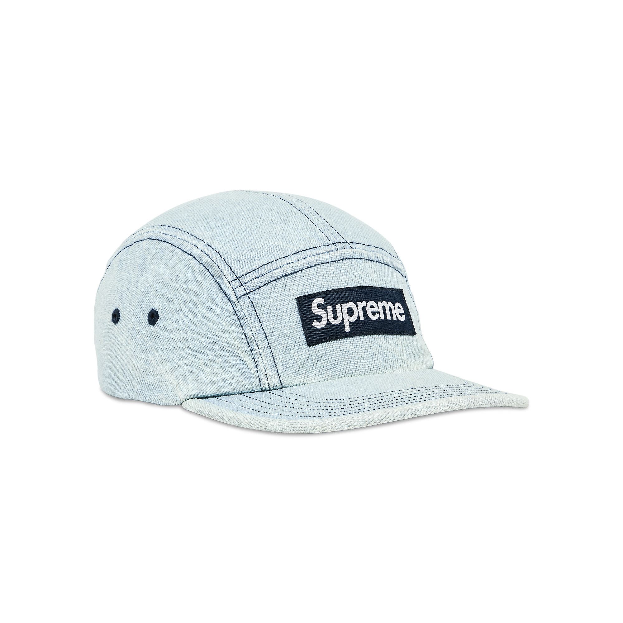 Supreme Denim Camp Cap ライトウォッシュインディゴ Buy Supreme Denim Camp Cap 'Light Washed Indigo' - SS25H59