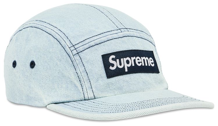 Supreme Denim Camp Cap Light Washed Indigo
