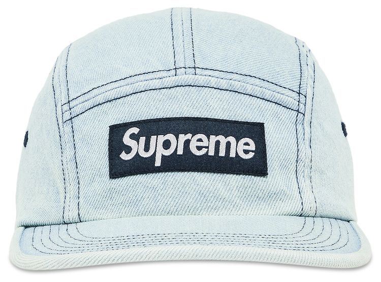 Supreme Denim Camp Cap Light Washed Indigo