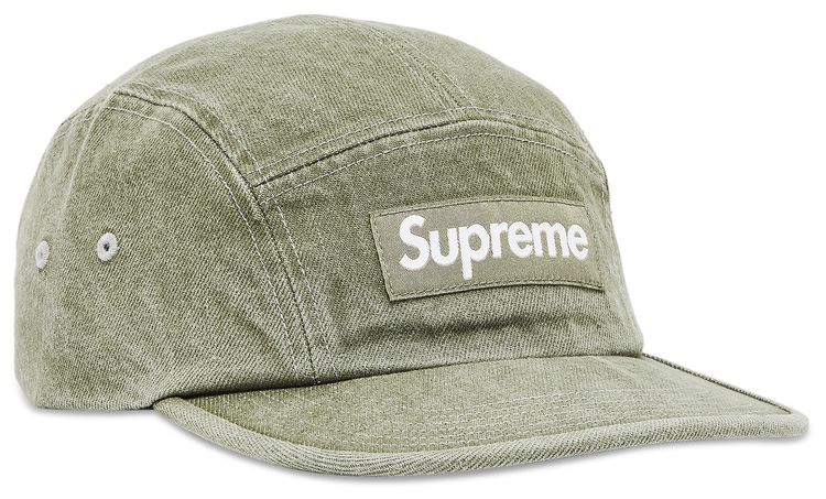 Supreme Denim Camp Cap Olive