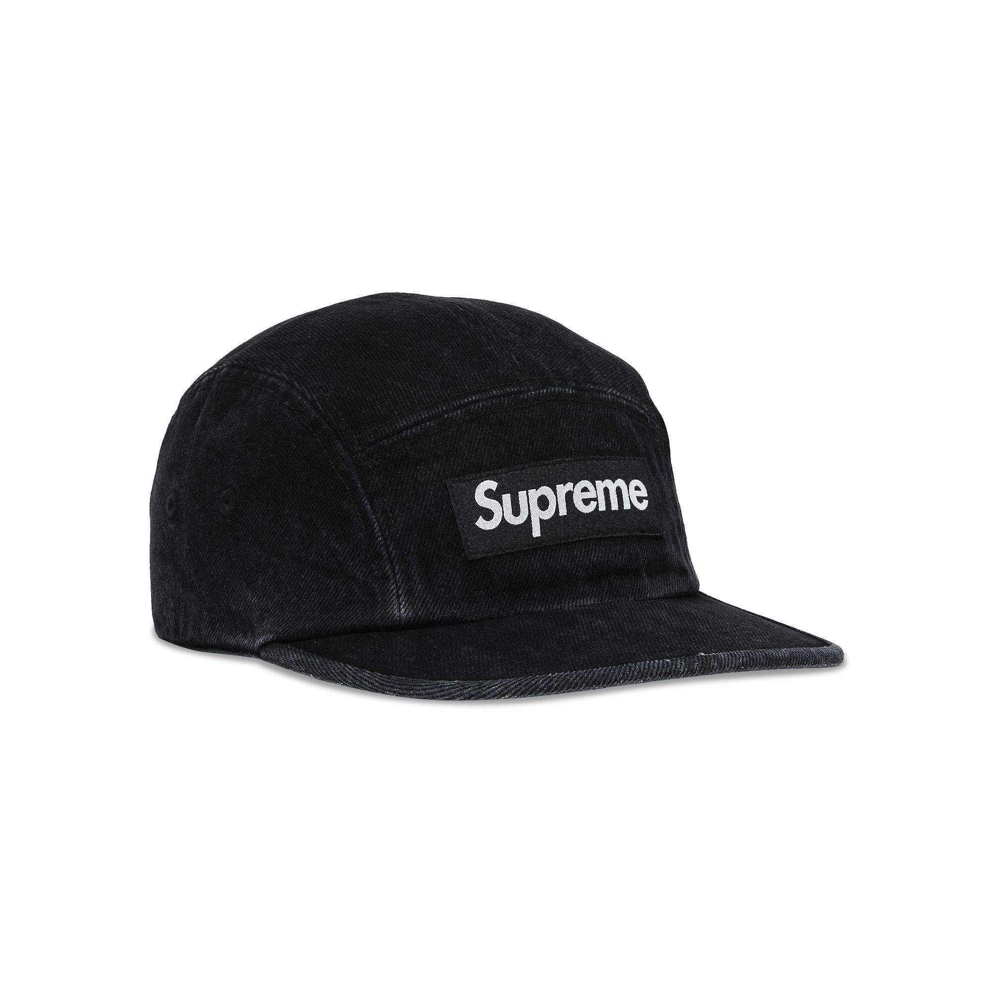 Buy Supreme Denim Camp Cap 'Black' - SS25H59 BLACK | GOAT