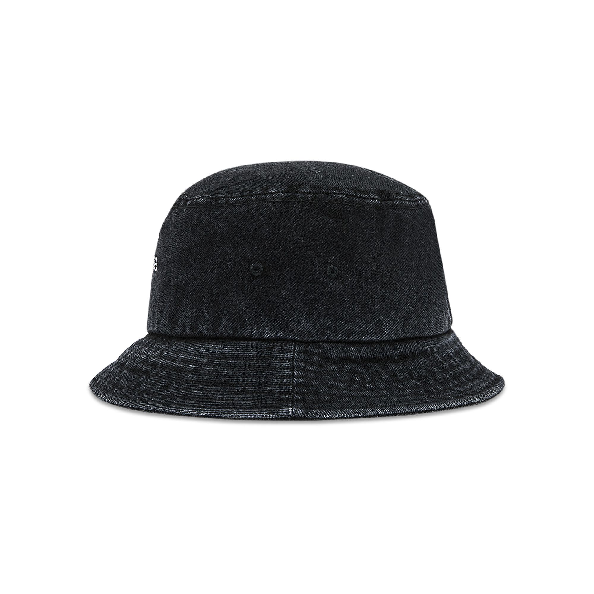 帽子 Supreme DENIM CRUSHER BLACK M/L SUPREME DENIM CRUSHER BOONIE BLACK Size M/L BUCKET HAT