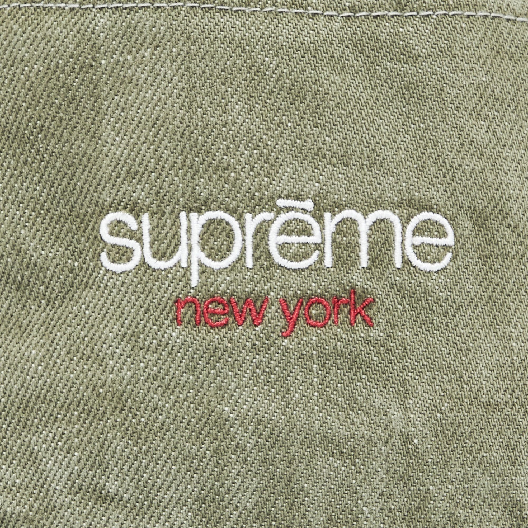 Buy Supreme Denim Crusher 'Olive' - SS25H60 OLIVE | GOAT