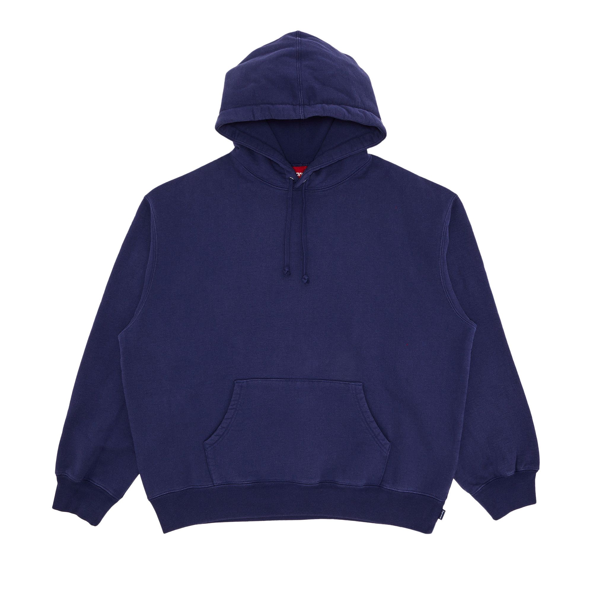 Buy Supreme Frayed Hooded Sweatshirt 'Washed Navy