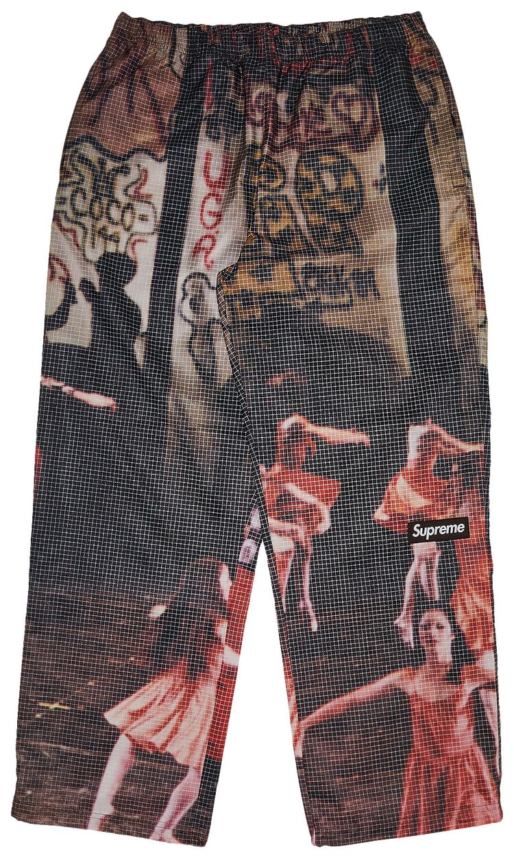 Supreme Reflective Ripstop Track Pant Multicolor