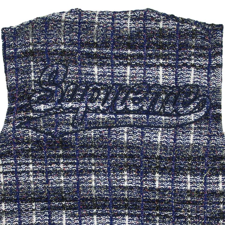 Buy Supreme Speckled Zip Up Sweater Vest 
