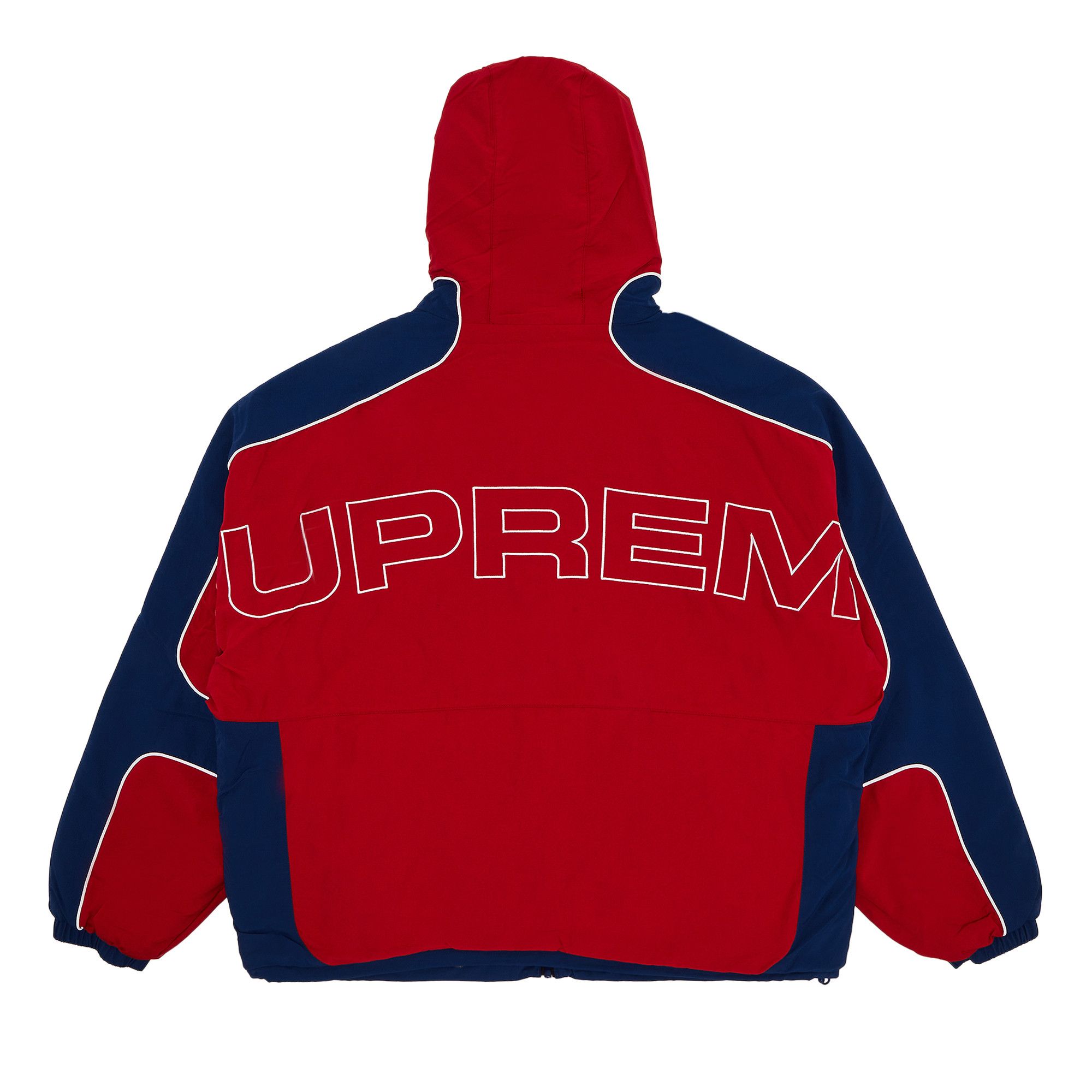 人気海外ブランドアイテム｜ファッション通販 Buy Supreme 'Red Jacket Track Hooded Reversible Fur Faux ジャケット・アウター