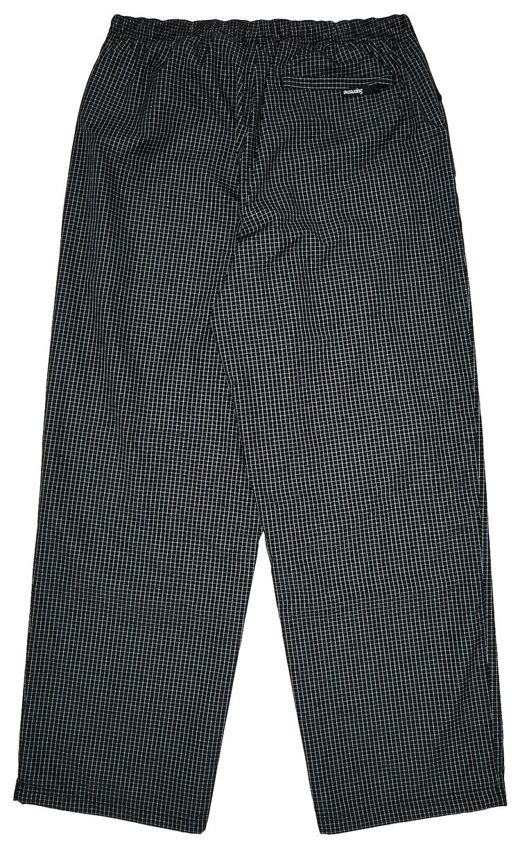 Supreme Reflective Ripstop Track Pant Black