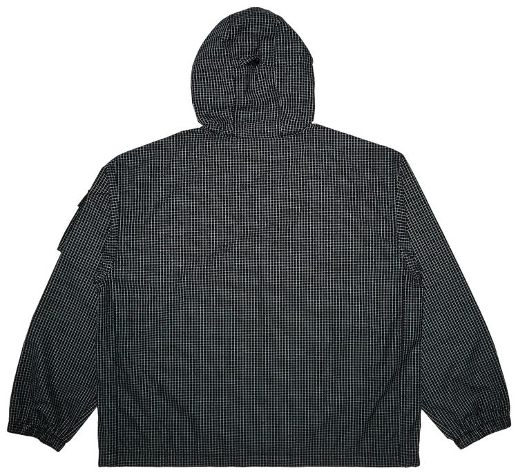Supreme Reflective Ripstop Anorak Black