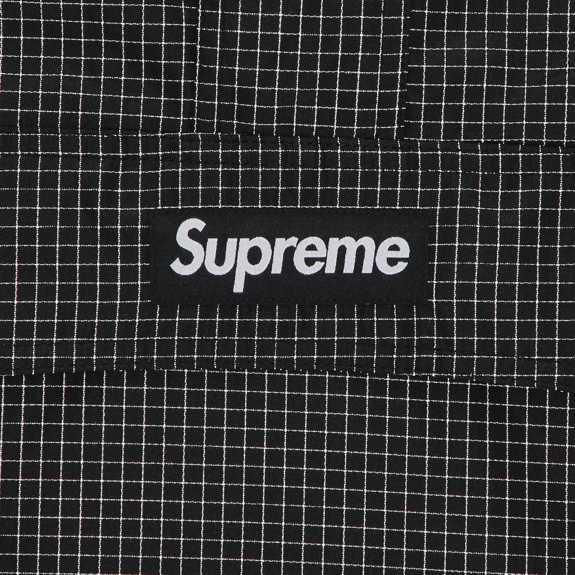 Buy Supreme Reflective Ripstop Anorak 'Black' - SS25J46